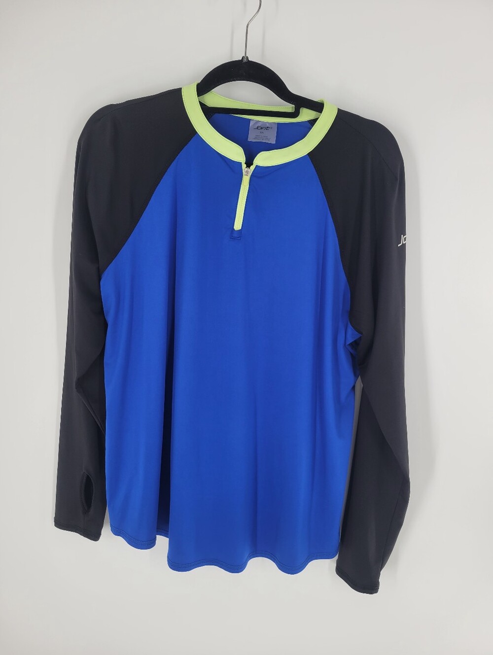 Jofit Royal Blue Long Sleeve Athletic Top Size XXL